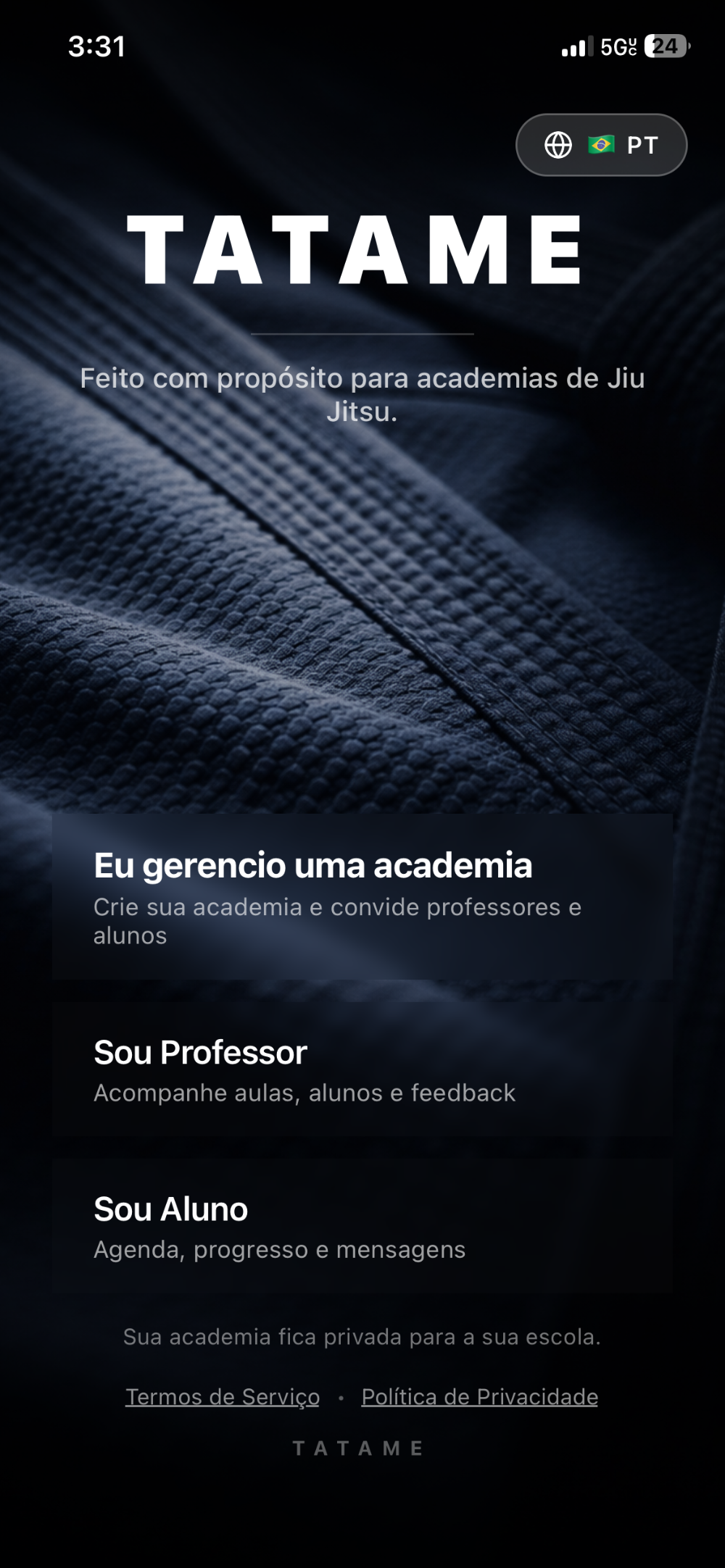 Tatame - Intelligent Jiu-Jitsu School Operating System