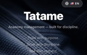Tatame - Intelligent Jiu-Jitsu School Operating System